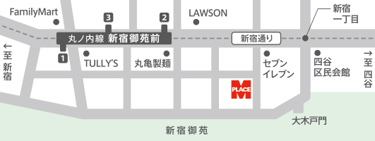 Place M map